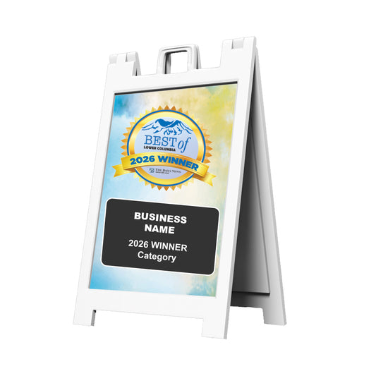 Sidewalk "Sandwich" Signs